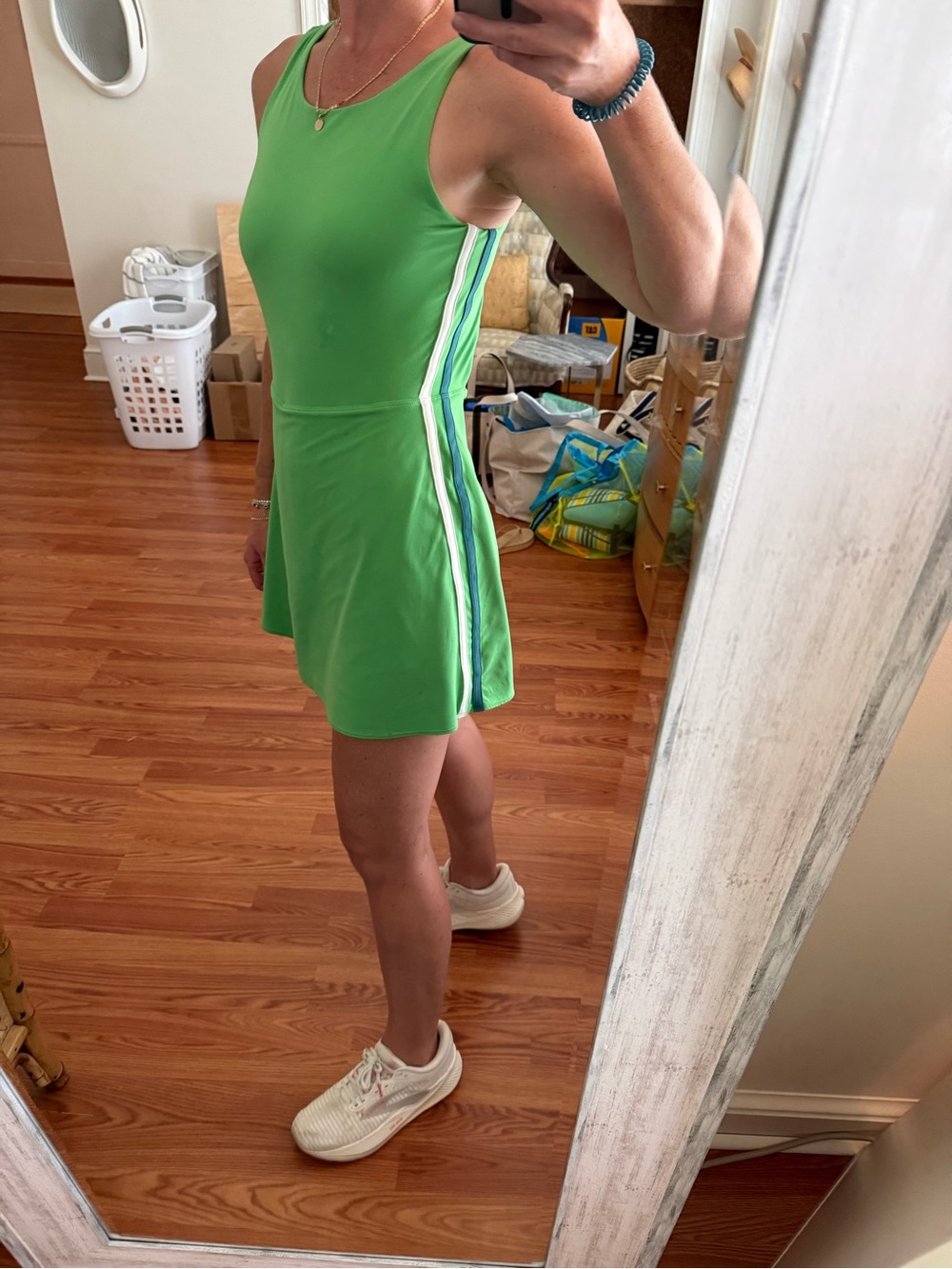 JoyLab Bright Green Athletic Dress - Picture 10 of 12